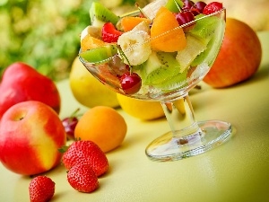 dessert, Bowl, fruity