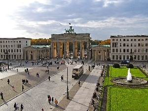 Gate, Brandenburg, Berlin