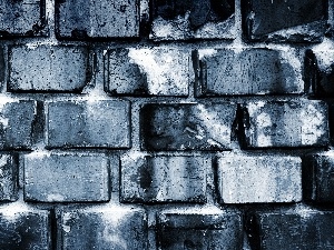 wall, brick, wall