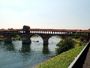 bridge, River