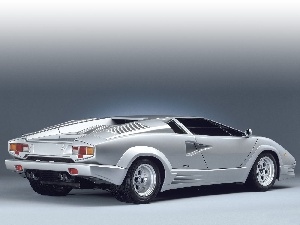 Broad, tires, Lamborghini Countach