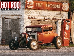 old, buildings, HotRod