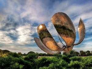 Buldings, strange, Buenos Aires, green, Argentina