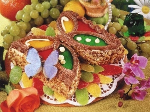 butterfly, Cake