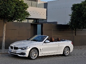 Cabrio, White, BMW 435i
