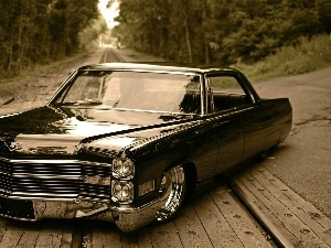 ##, chrome, Black, Cadillac DeVille