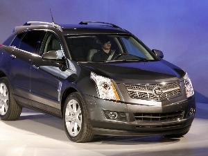 Cadillac SRX, bumper, presentation