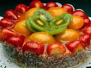 cake, fruity