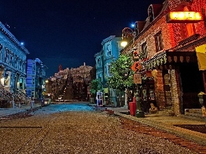 Street, California, Houses