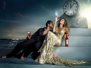 Campari, commercial, Eva Mendes, cinderella