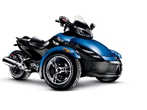 Can-Am Spyder RT, blue