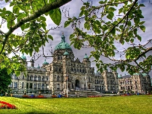 Canada, Garden, House, parliament