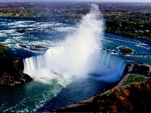 Canada, Falls, waterfall, Niagara Falls