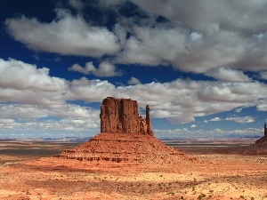 clouds, canyon, Sky