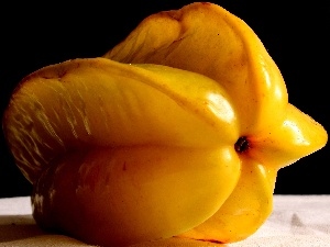 fruit, carambola, Yellow