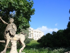 centaur, Statue monument, Russia, Pawlowski
