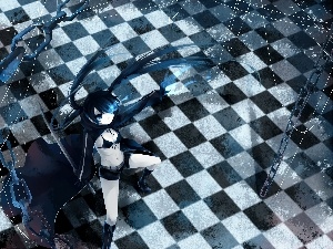 checkerboard, Black Rock Shooter