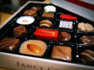 Chocolates, pralines, Chocolate Box