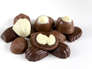 White, Chocolates, chocolate