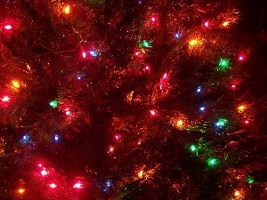 Lights, Christmas, color