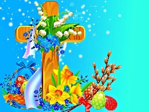 symbols, Christmas, Easter