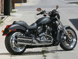 Chrome, exhausts, Harley Davidson Night Rod