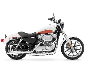 chrome, Harley Davidson Sportster 883