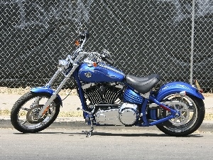 Chromium, Harley Davidson Softail Rocker C