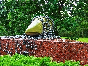 Pozna?, citadel, Grain Epitaph of Life, sculpture