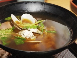 clams, soup, Kitchen, Japanese
