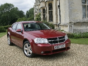 claret, Dodge Avenger, Automobile