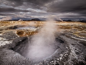 clouds, Geysers