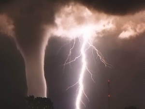 Storm, clouds, Twister