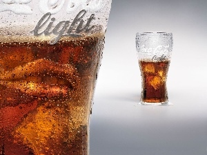 Coca-Cola, light, cup