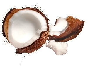 Coconut, broken