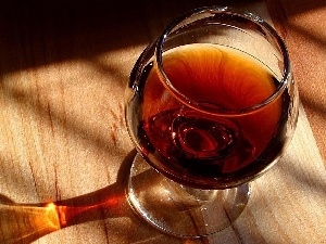 cognac, glass