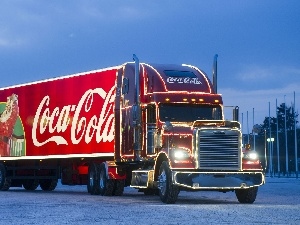 Coca-Cola, lorry