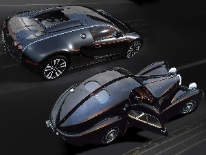 comparison, Bugatti Veyron Sang Noir