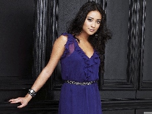 Cornflower, dress, Shay Mitchell