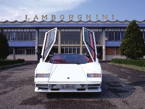 Lamborghini, Countach, factory