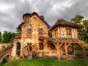 courtesy, Hamlet, house, France, queen