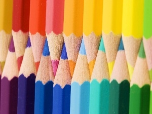 crayons, color