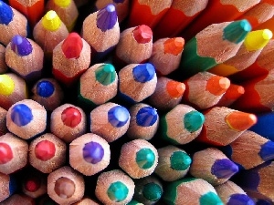crayons, color