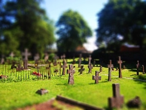 Cross, cemetery