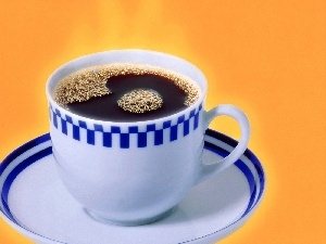 black, cup, coffee