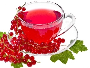 currant, red hot, tea, fruit