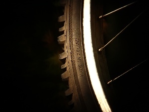 text, the spokes, tire, circle, Made In Poland, cycling