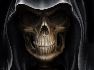hood, death, skull