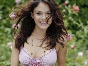 decolletage, Smile, Rachel Bilson, lovely