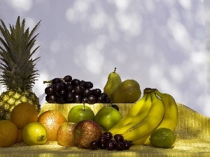arranged, decoration, Fruits